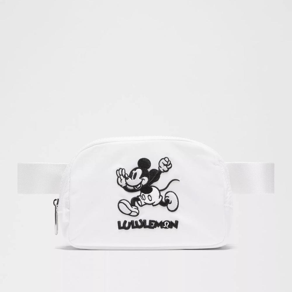 lululemon athletica White Mickey Mouse Bag